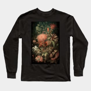 A.I. Gardens :: Sampling Masters :: Ernst Haeckel + Rembrandt Long Sleeve T-Shirt